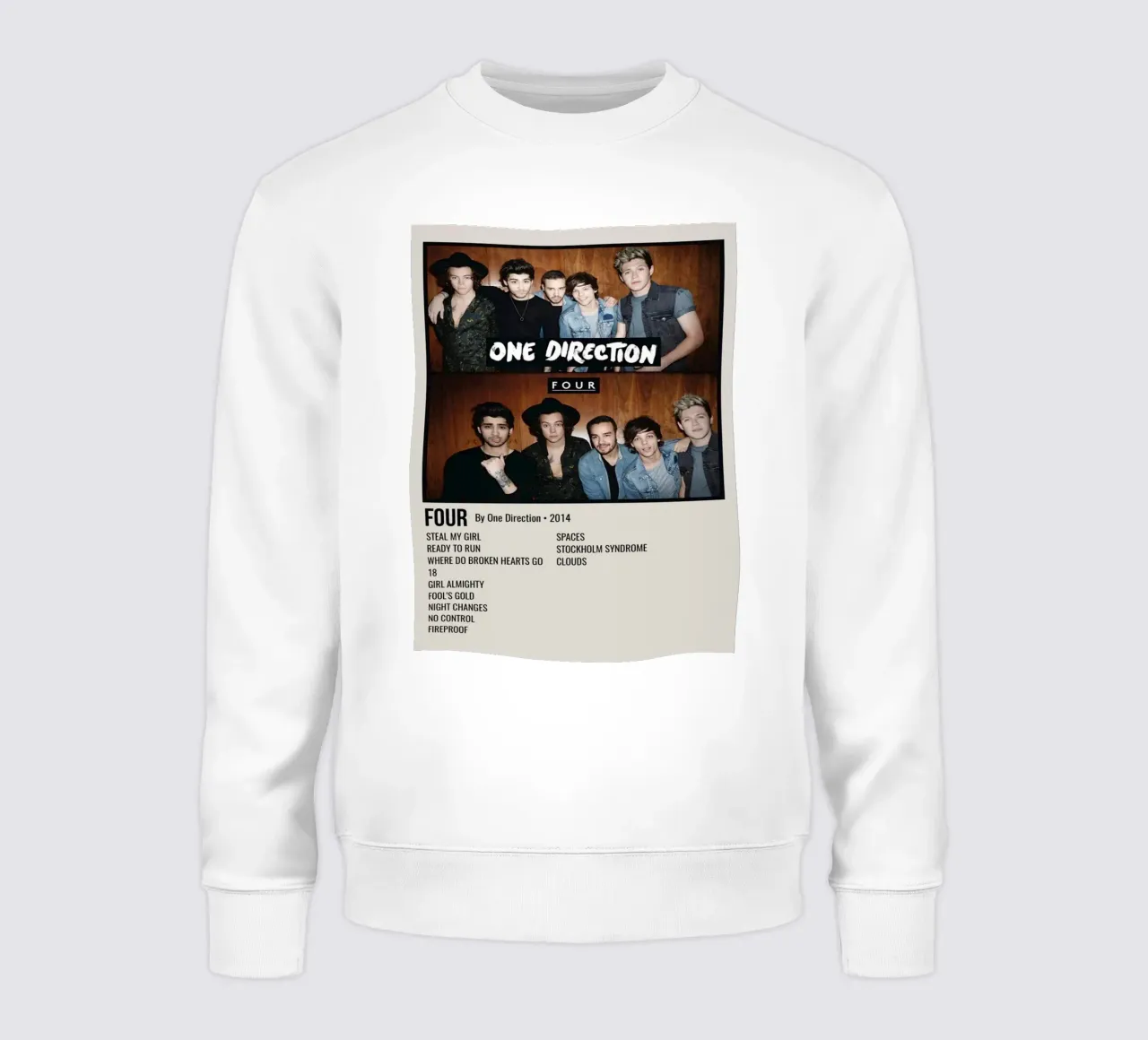 FOUR By One Direction 2014 felpa da SoundStudio