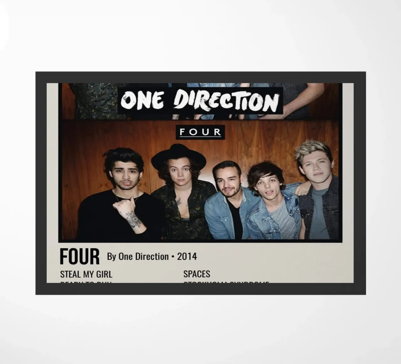 FOUR By One Direction 2014 zerbino da SoundStudio