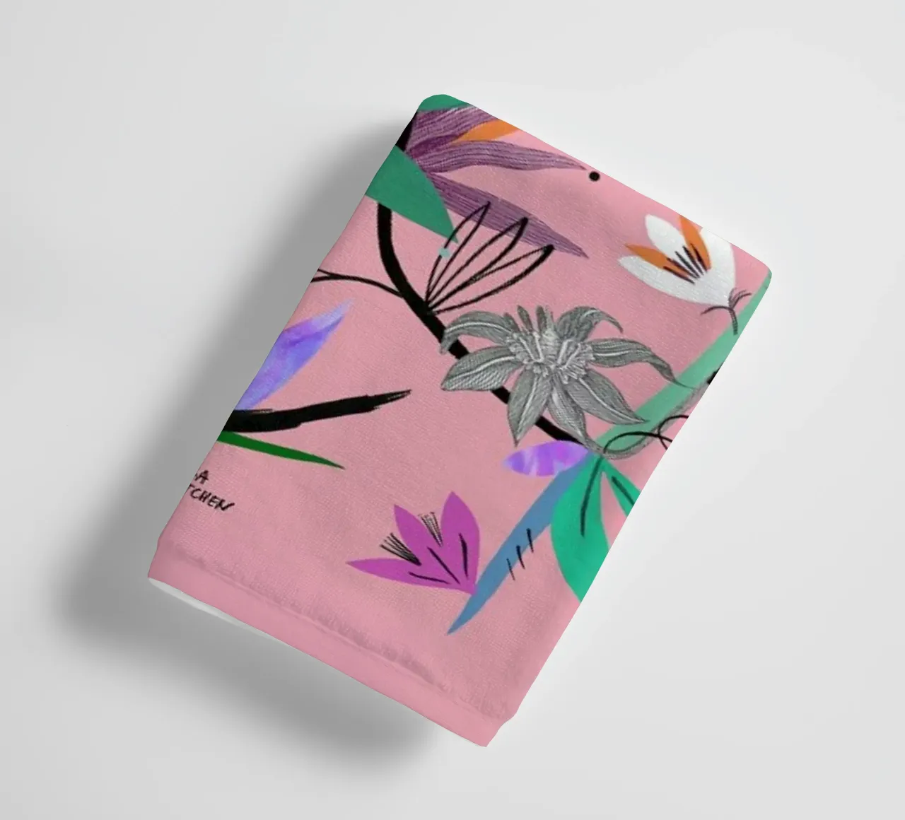 Botanica Passionflower 3 asciugamano da bagno da Liga Kitchen