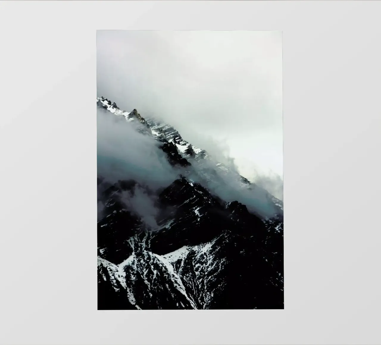 Misty Mountains backlit film by Laura Palm