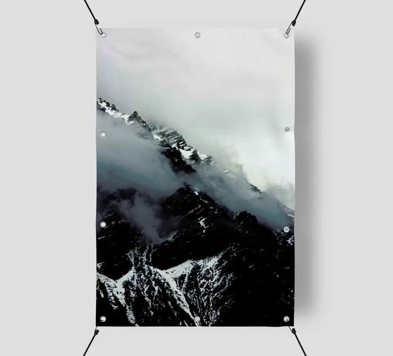 Misty Mountains pvc cover by Laura Palm