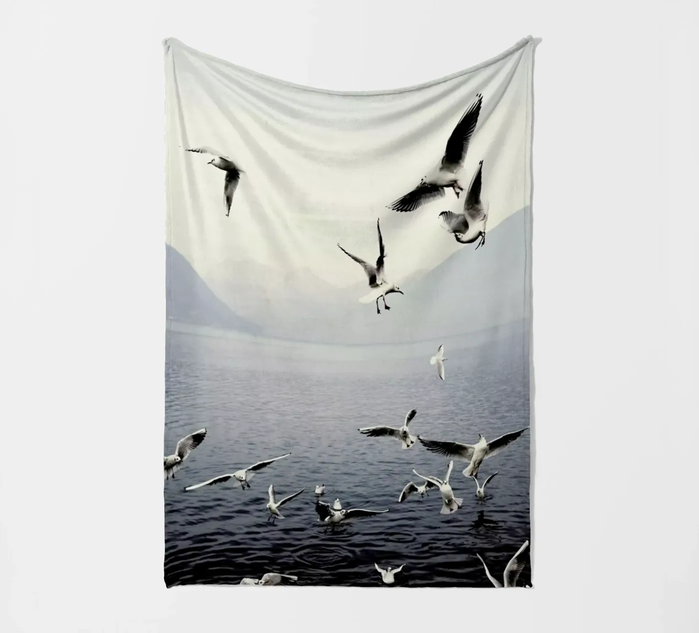 Seagulls Fleecedecke von Laura Palm