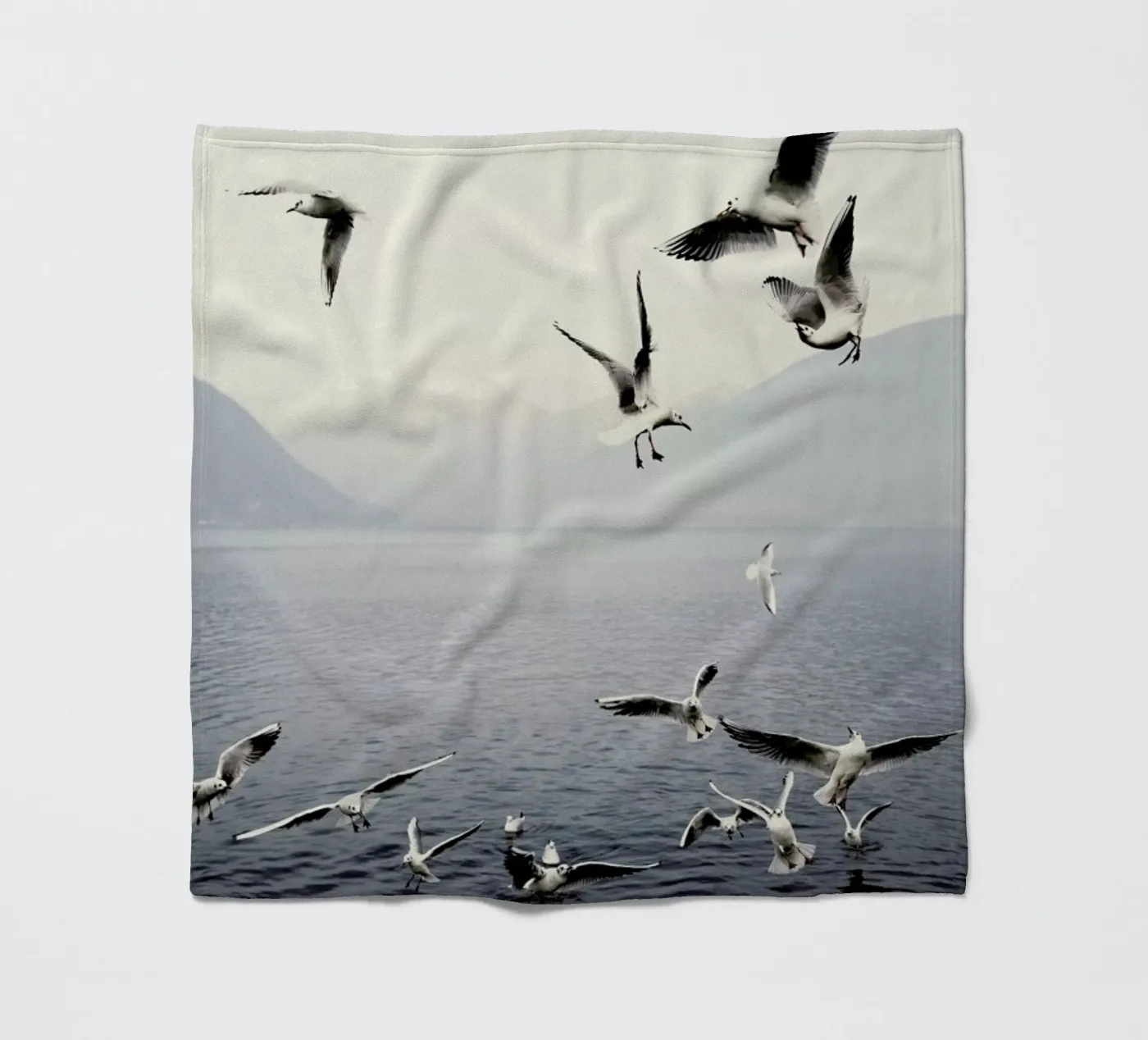 Seagulls Fleecedecke von Laura Palm
