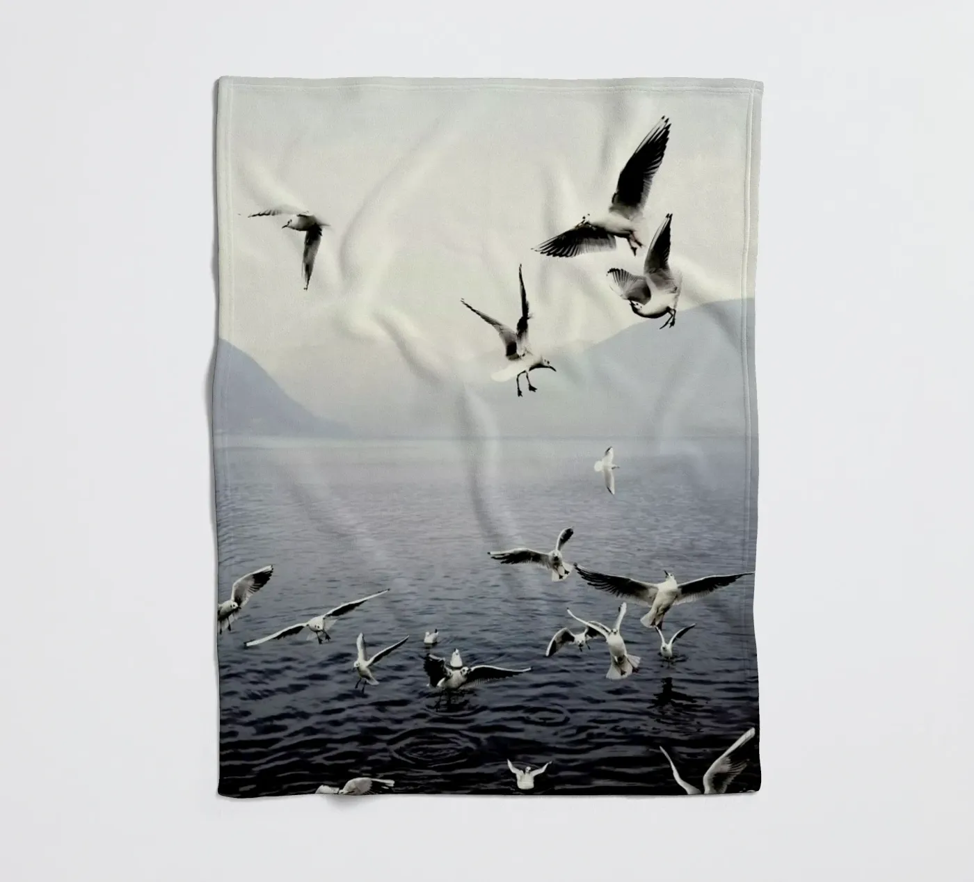 Seagulls Fleecedecke von Laura Palm