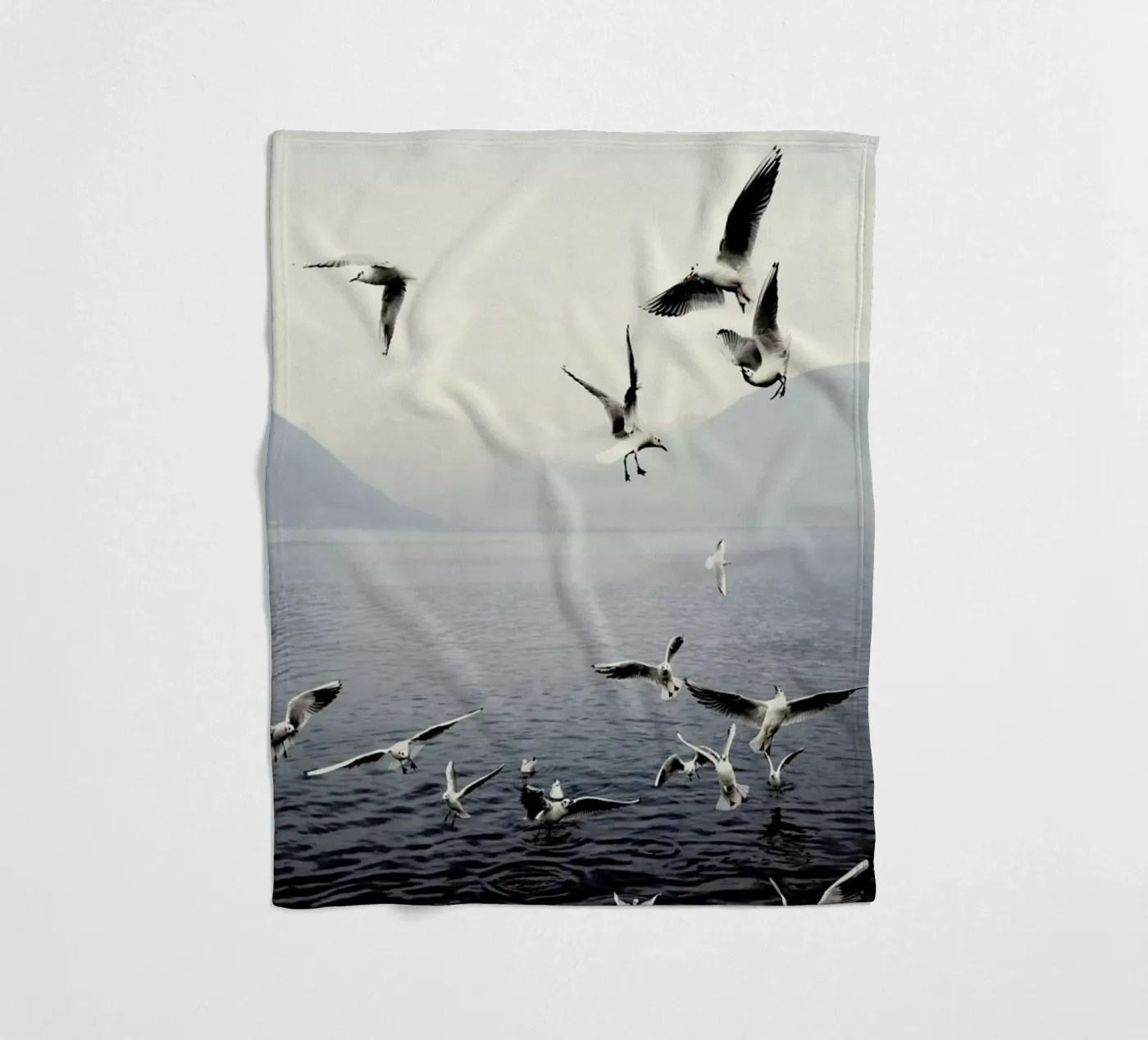 Seagulls Fleecedecke von Laura Palm