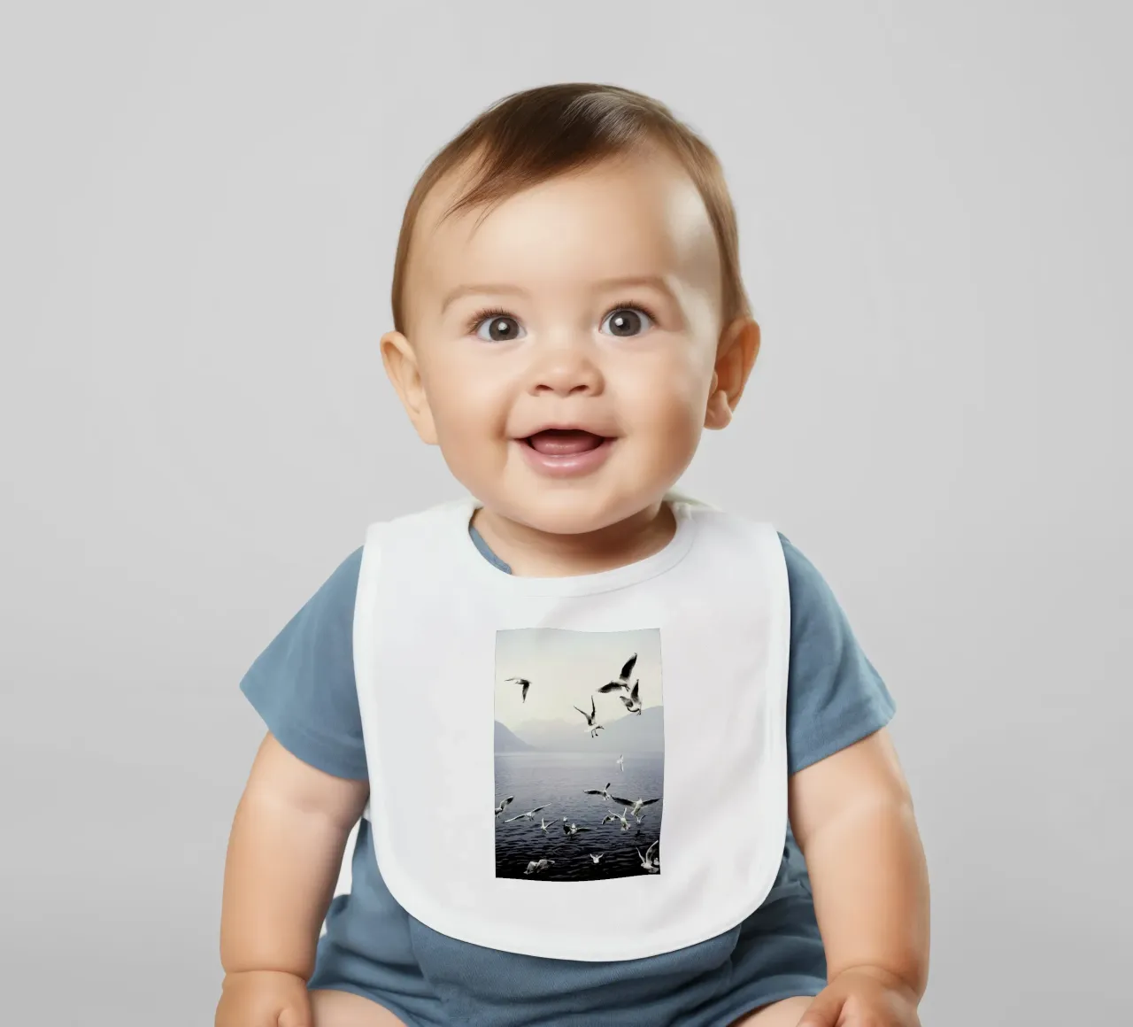 Seagulls bavaglino da Laura Palm