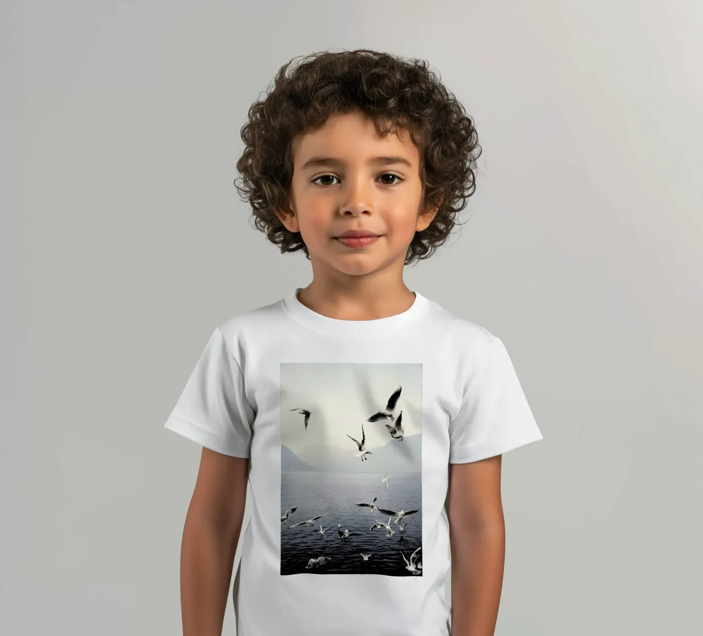 Seagulls t-shirt bambini da Laura Palm