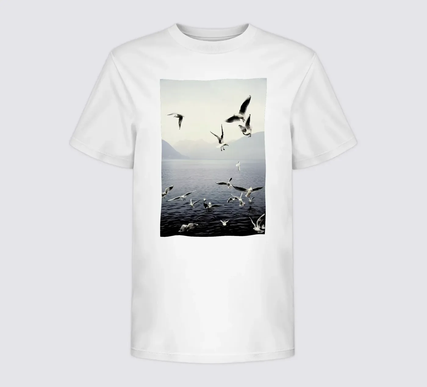 Seagulls t-shirt bambini da Laura Palm