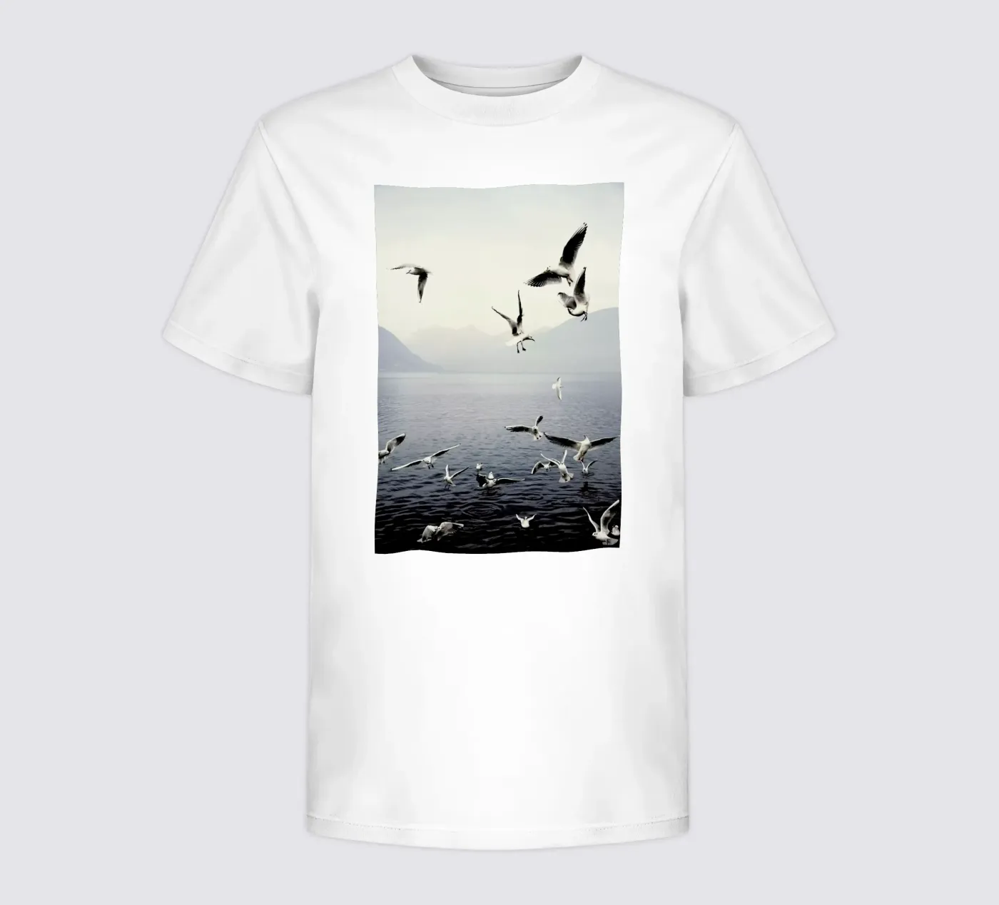 Seagulls t-shirt bambini da Laura Palm