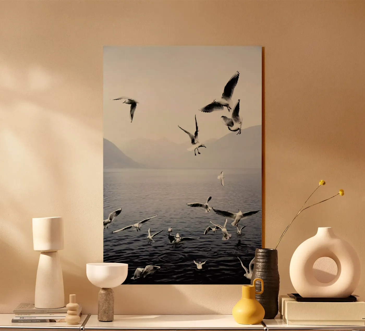 Seagulls plexiglas de Laura Palm