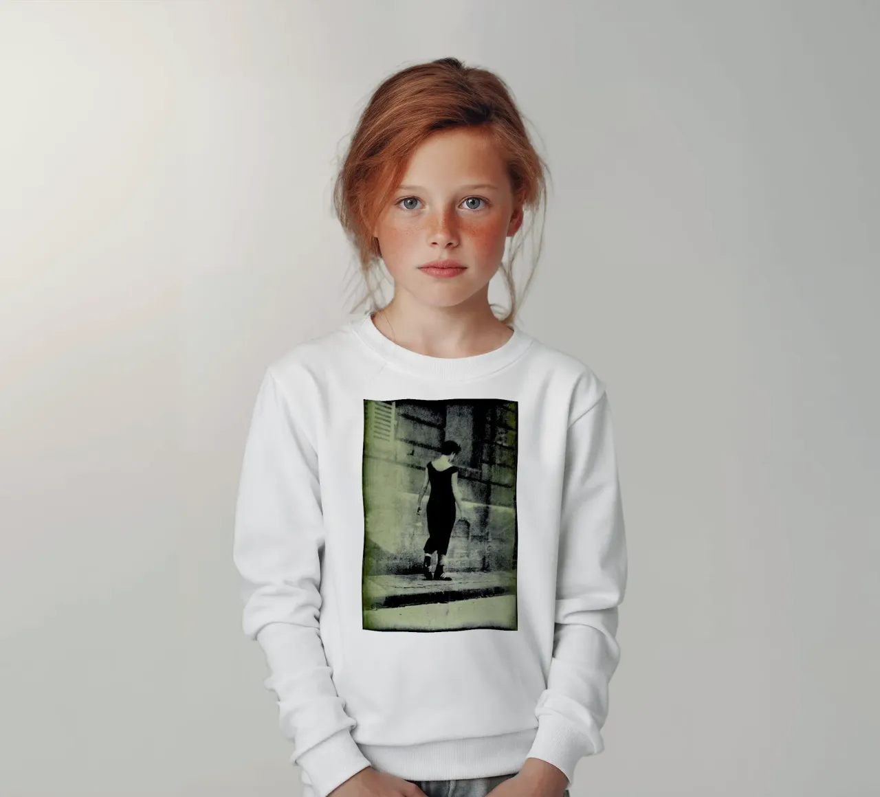 Lost in Paris felpa bambino da Sophie Etchart