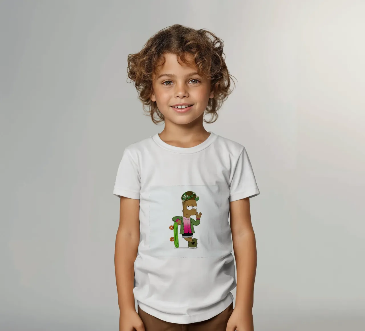 Bart Williams kinder t-shirt van Zhi Yun Zhang
