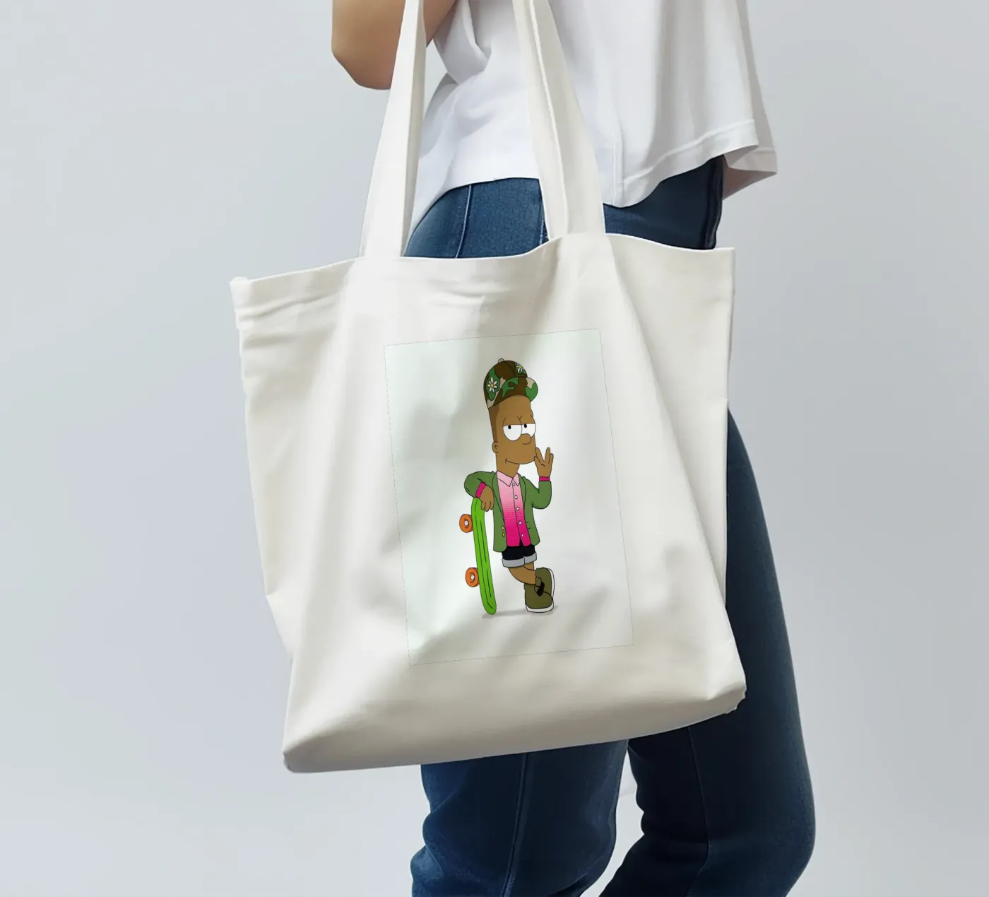 Bart Williams tote bag by Zhi Yun Zhang