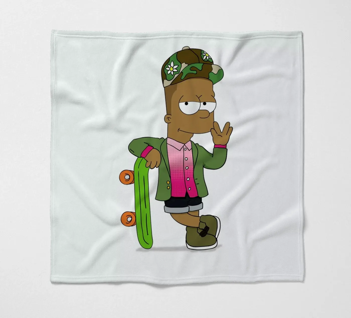 Bart Williams Fleecedecke von Zhi Yun Zhang