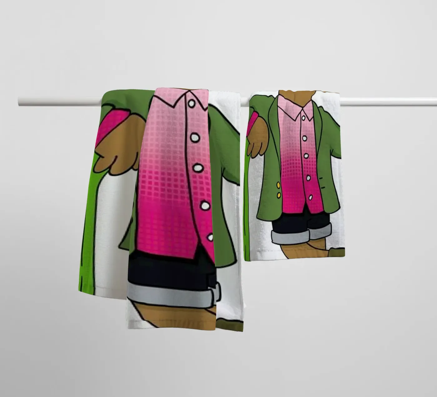 Bart Williams Handtuch von Zhi Yun Zhang