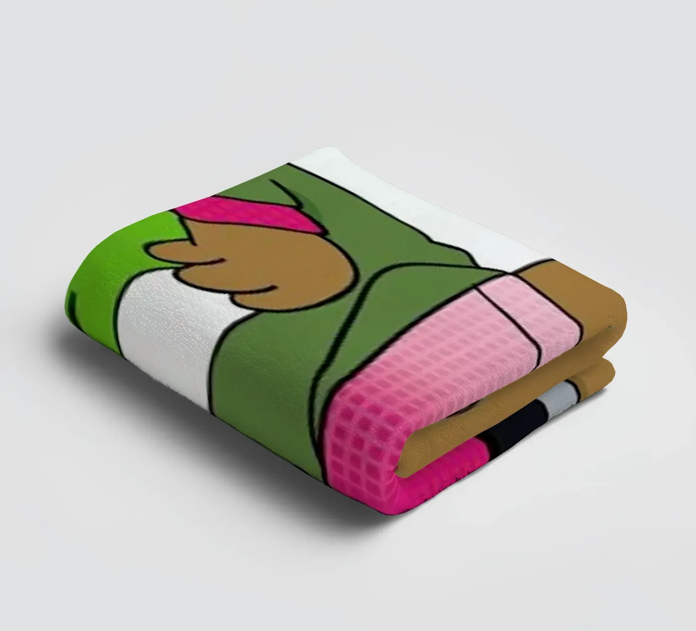 Bart Williams towel by Zhi Yun Zhang