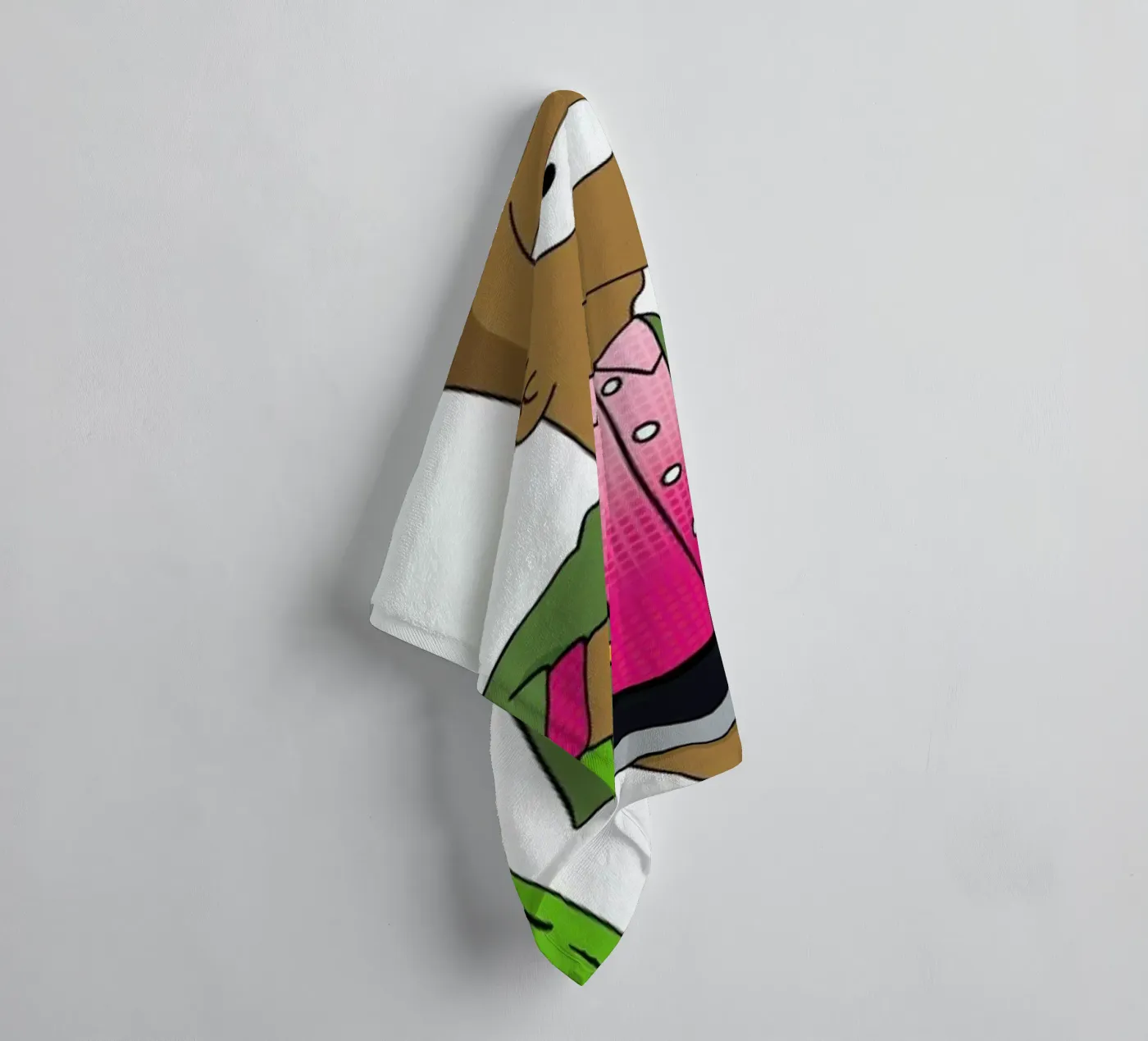 Bart Williams Handtuch von Zhi Yun Zhang