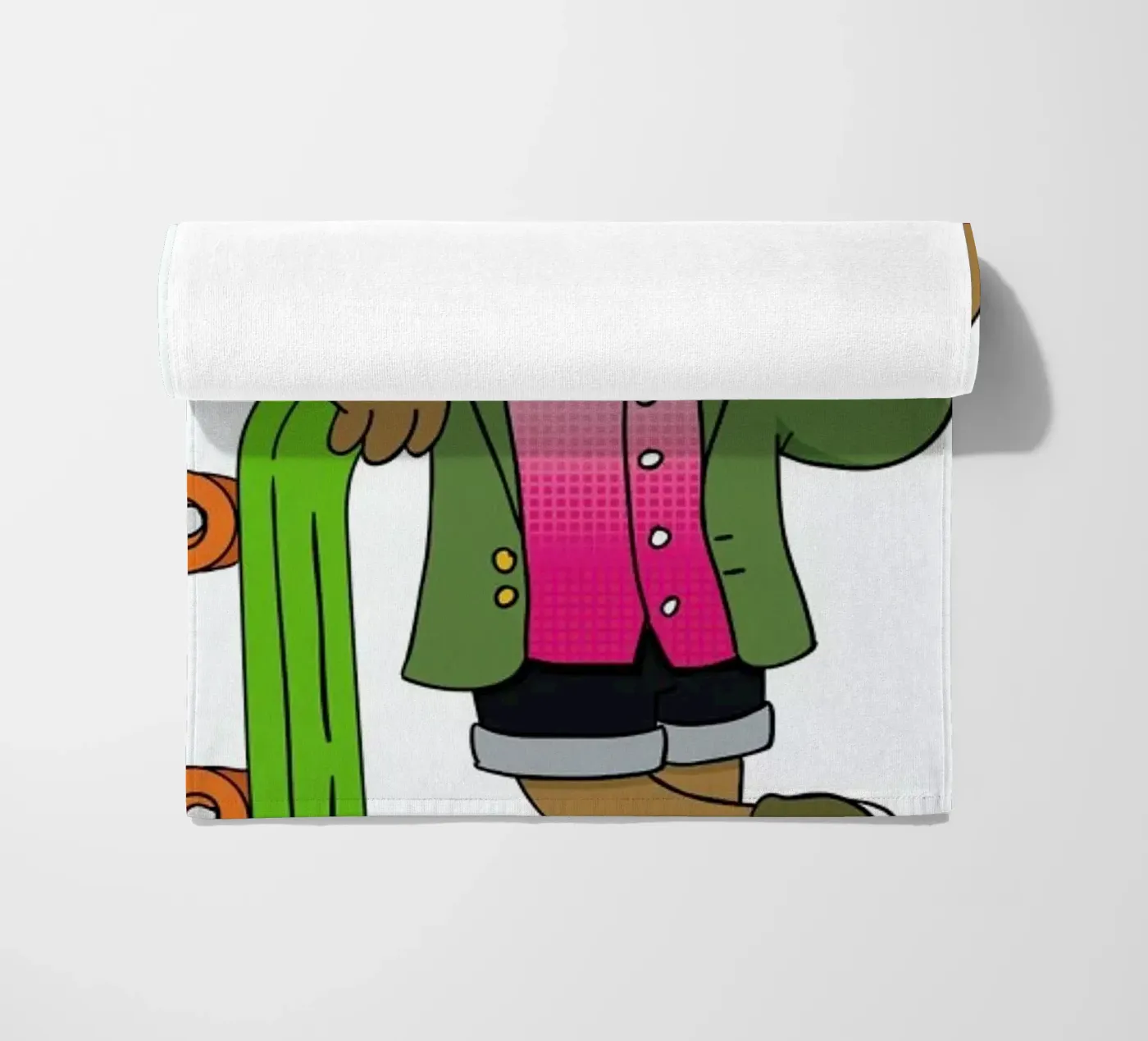 Bart Williams strandhanddoek van Zhi Yun Zhang