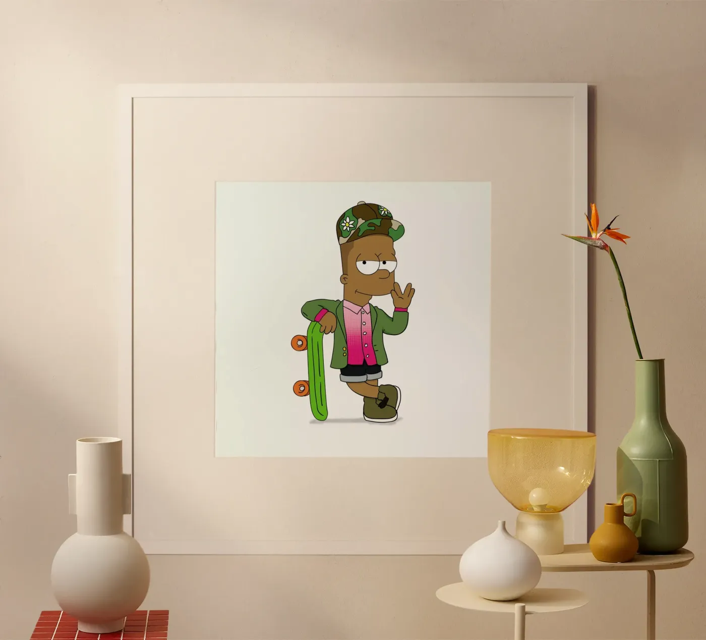 Bart Williams Poster von Zhi Yun Zhang