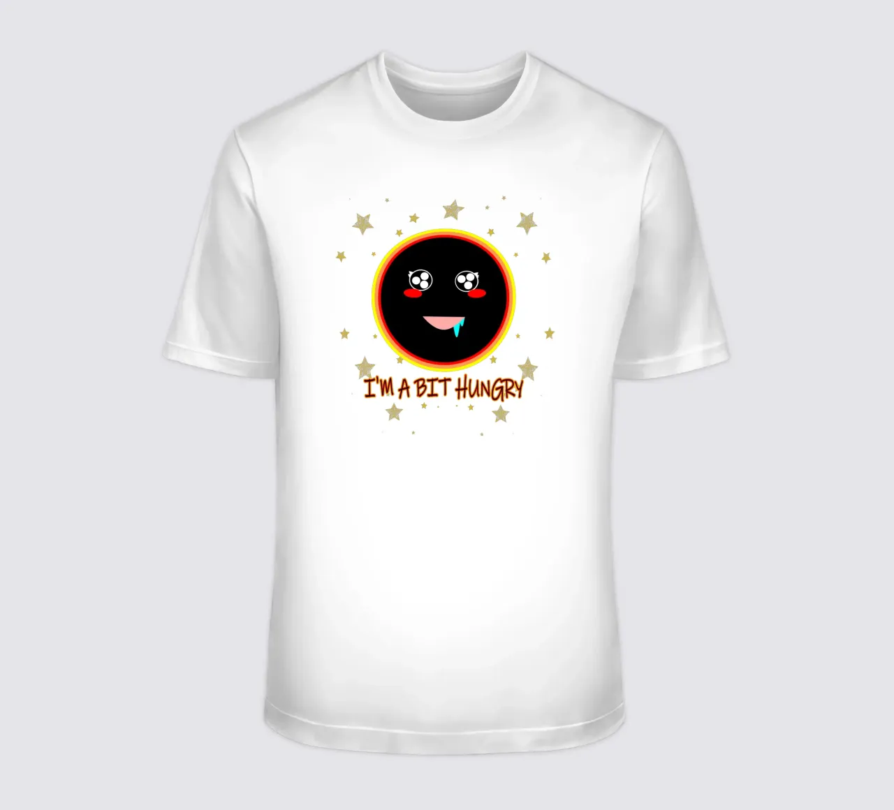 J'ai un peu faim Foodie Mignon Trou noir Kawaii t-shirt de sillyindustries