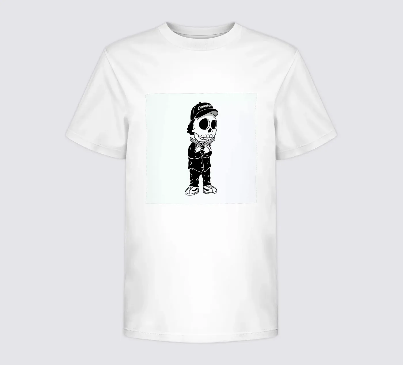 Compton Skull t-shirt bambini da Zhi Yun Zhang