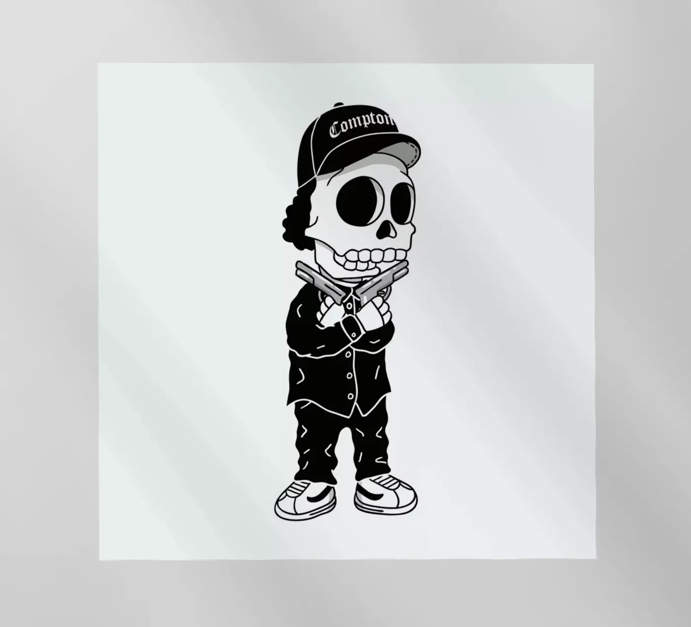 Compton Skull backlit film by Zhi Yun Zhang