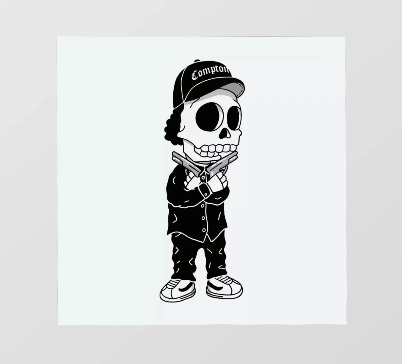 Compton Skull pellicola backlit da Zhi Yun Zhang