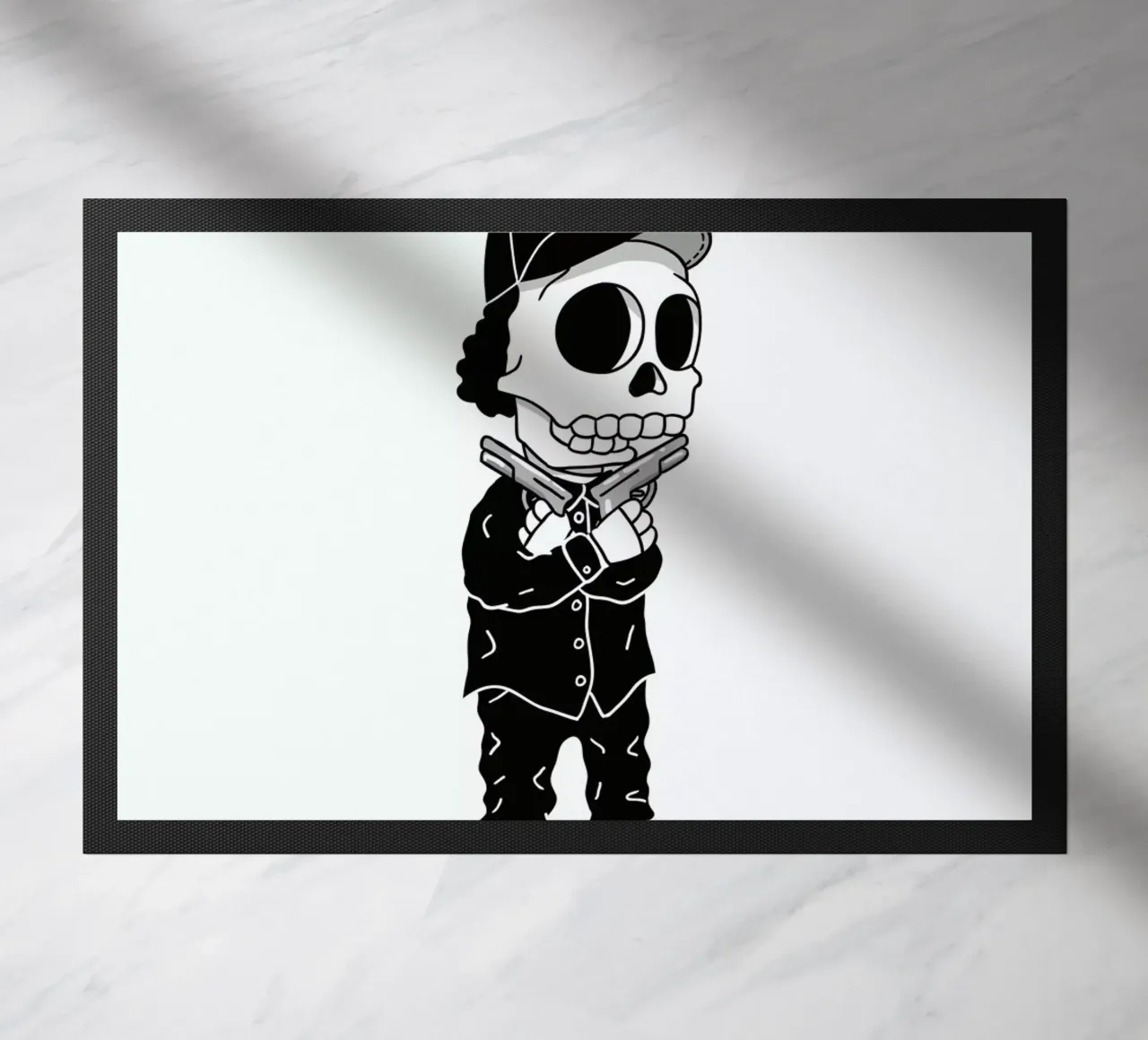 Compton Skull deurmat van Zhi Yun Zhang