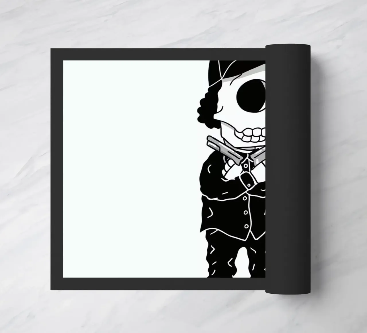 Compton Skull deurmat van Zhi Yun Zhang