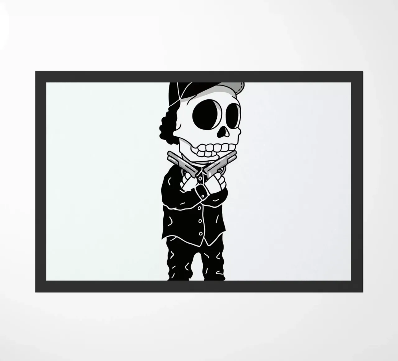 Compton Skull deurmat van Zhi Yun Zhang