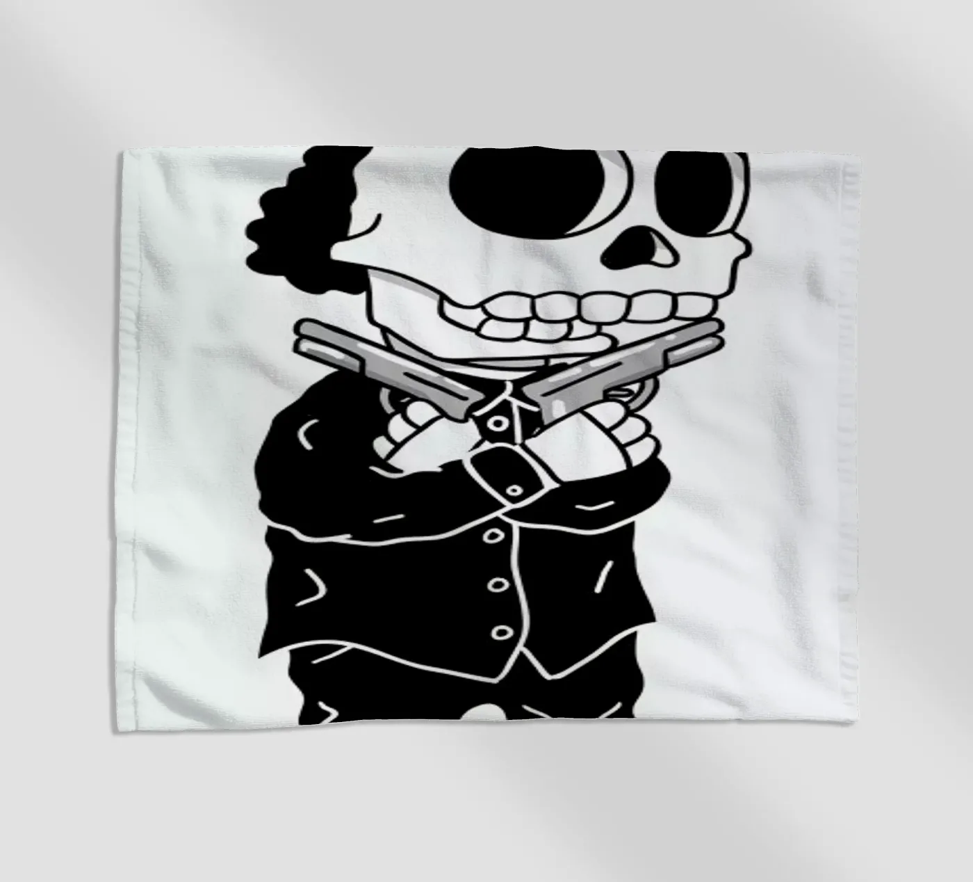 Compton Skull strandhanddoek van Zhi Yun Zhang