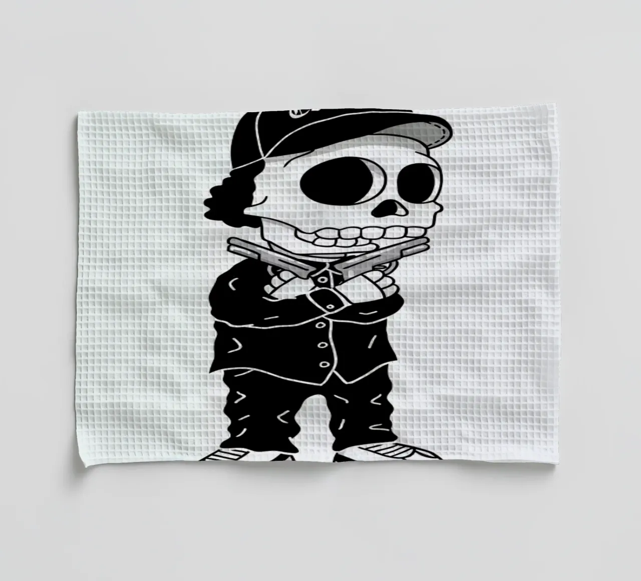 Compton Skull canovaccio da cucina da Zhi Yun Zhang