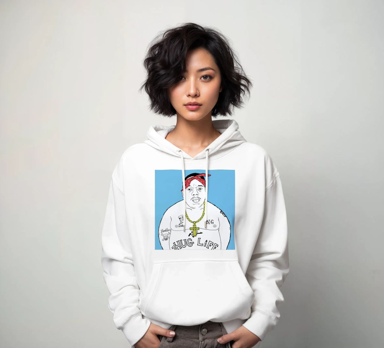 Doppelgänger Christopher sudadera con capucha de Zhi Yun Zhang