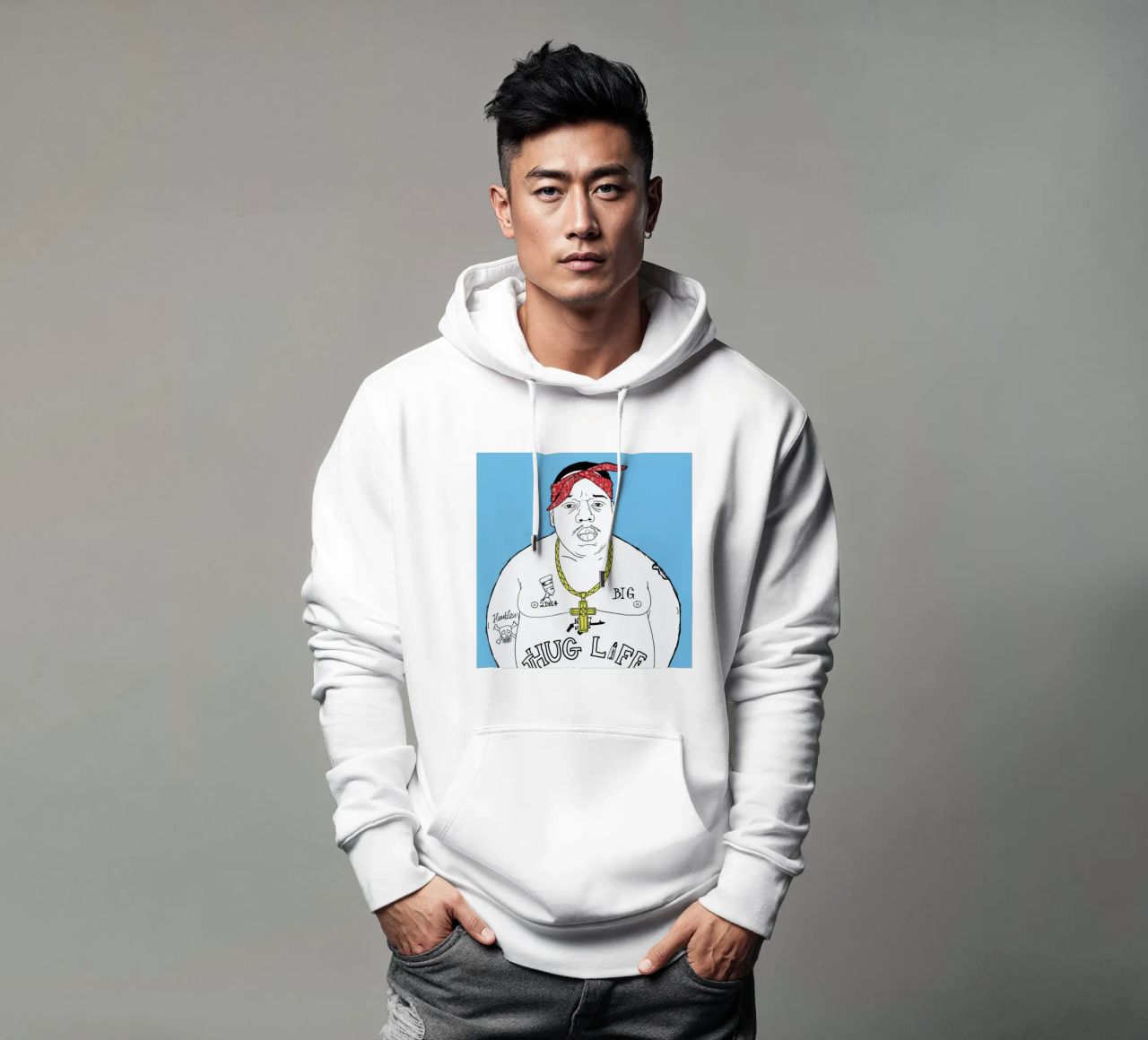 Doppelgänger Christopher sudadera con capucha de Zhi Yun Zhang