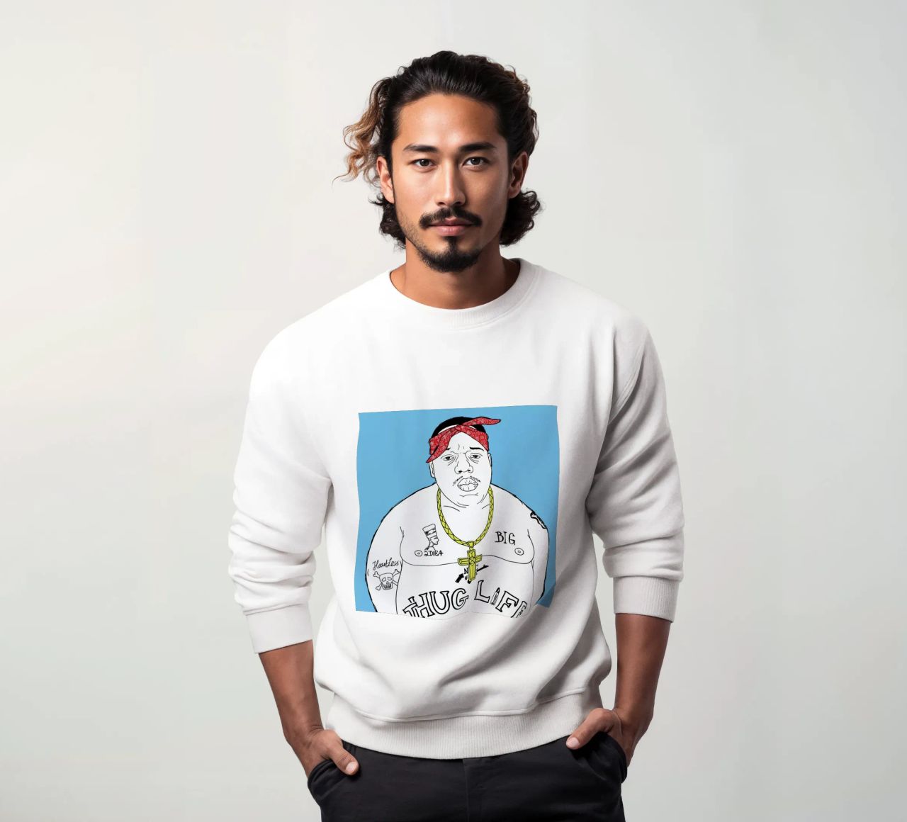 Doppelgänger Christopher sudadera de Zhi Yun Zhang