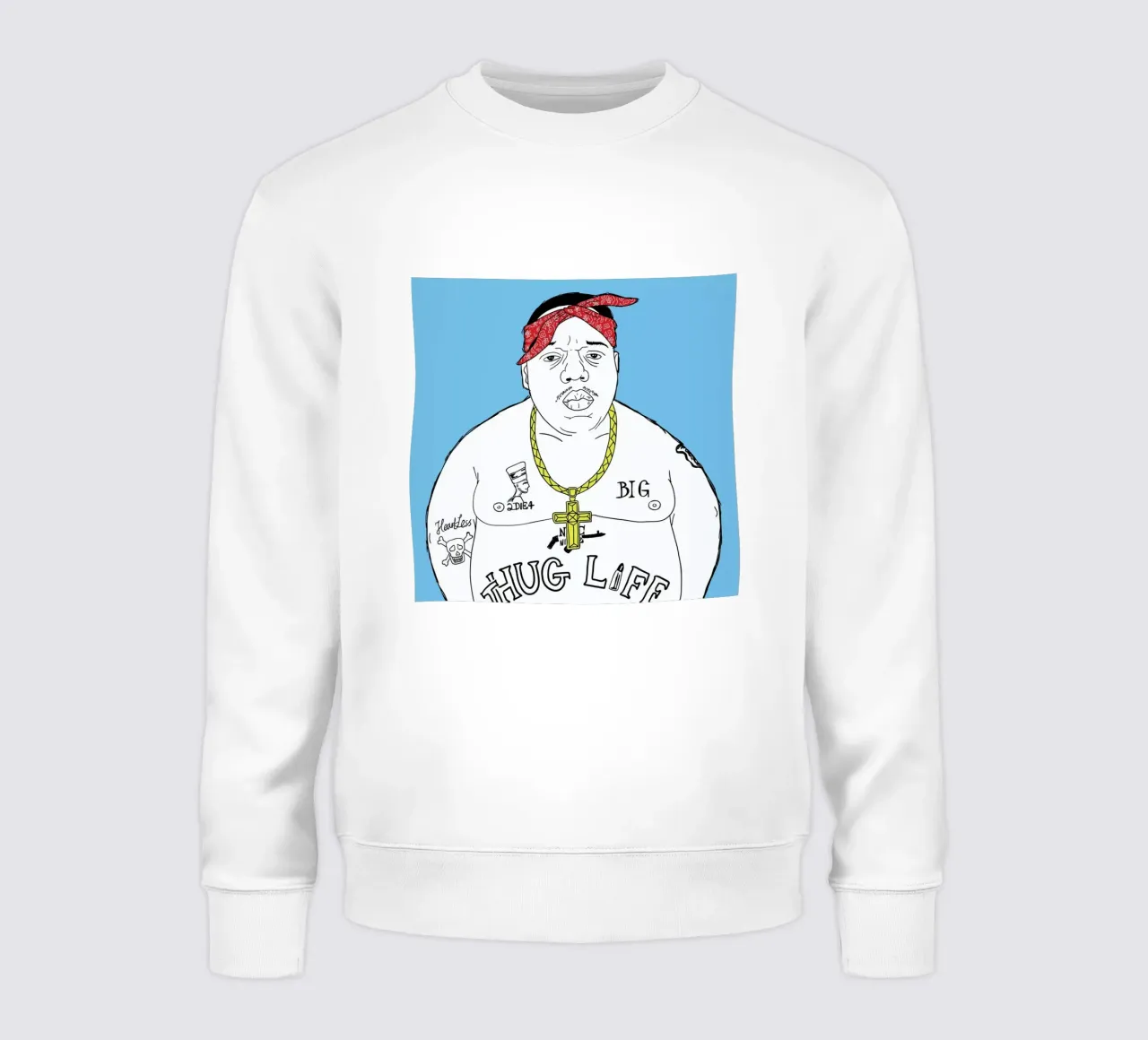 Doppelgänger Christopher sweatshirt van Zhi Yun Zhang