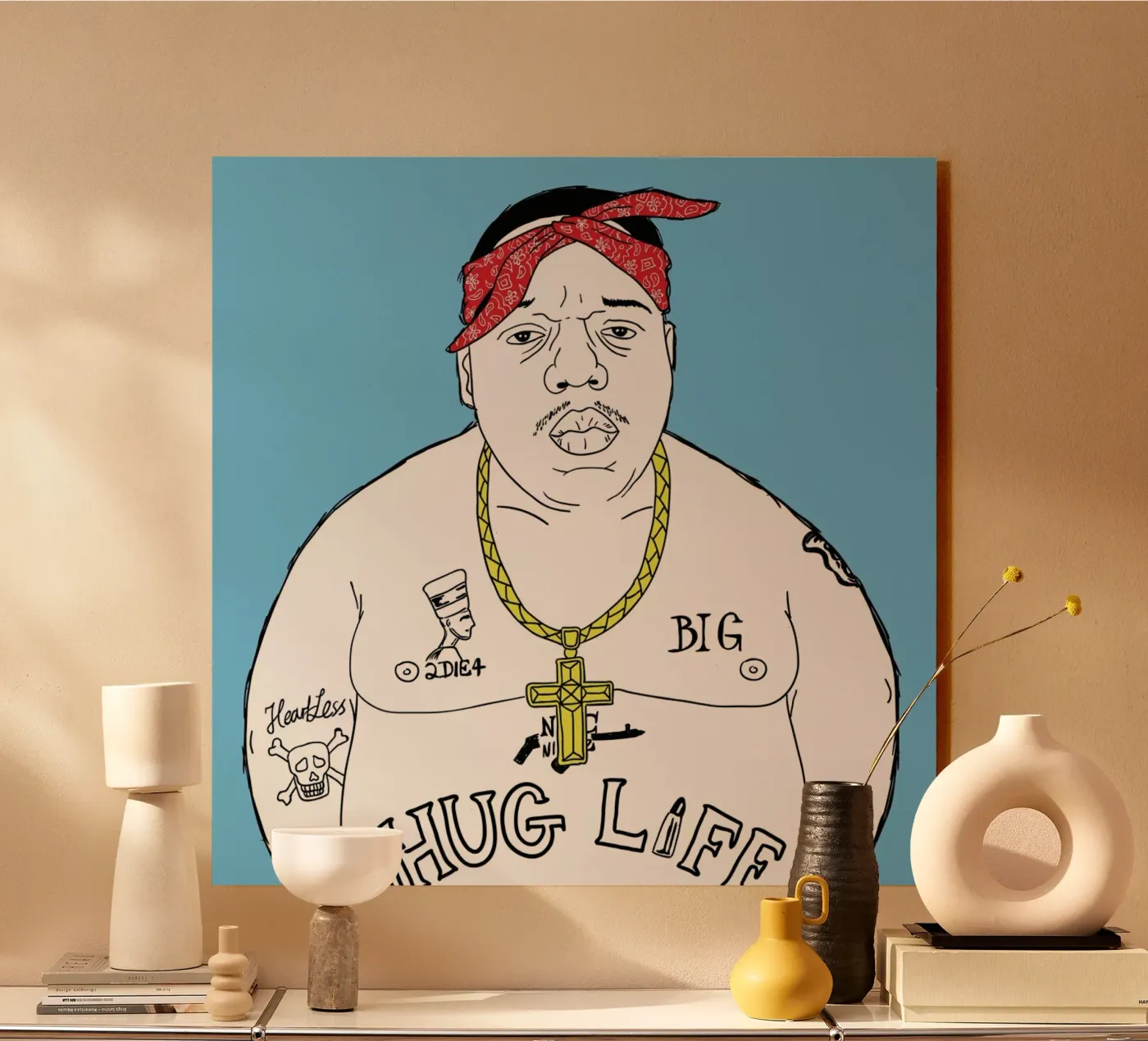 Doppelgänger Christopher acrylic glass by Zhi Yun Zhang