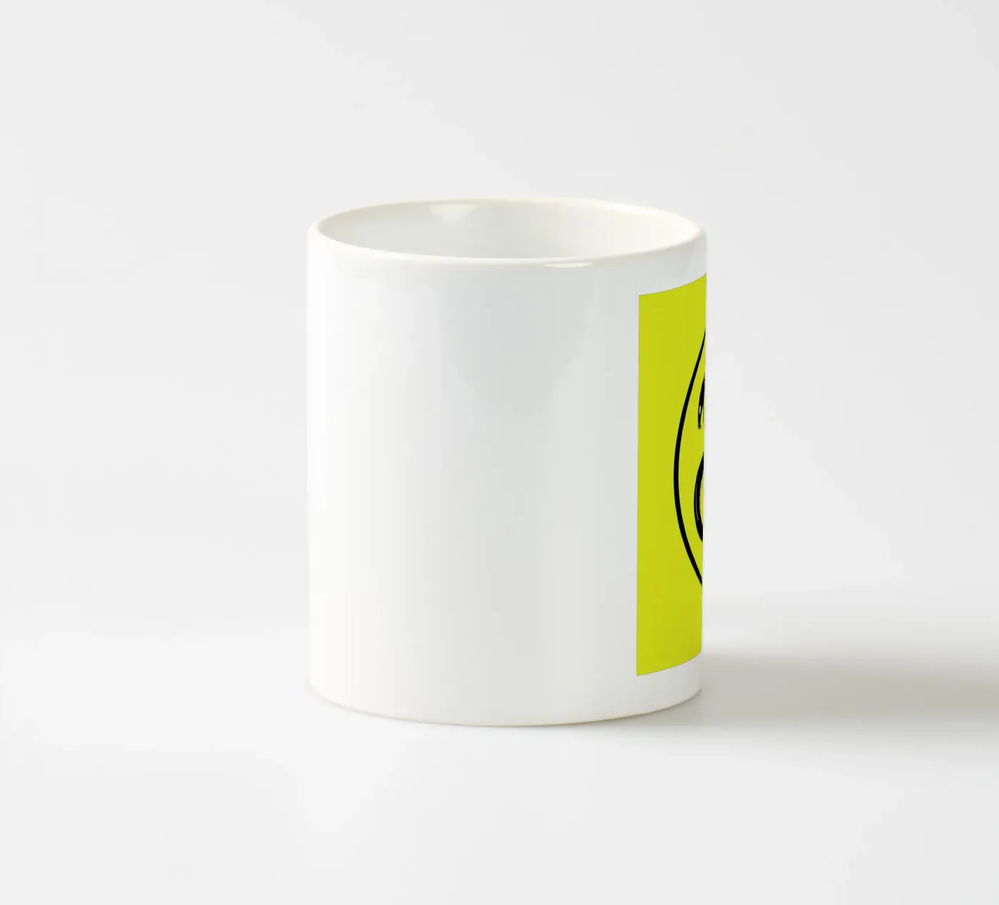 Double Snakes ceramic mug by Zhi Yun Zhang