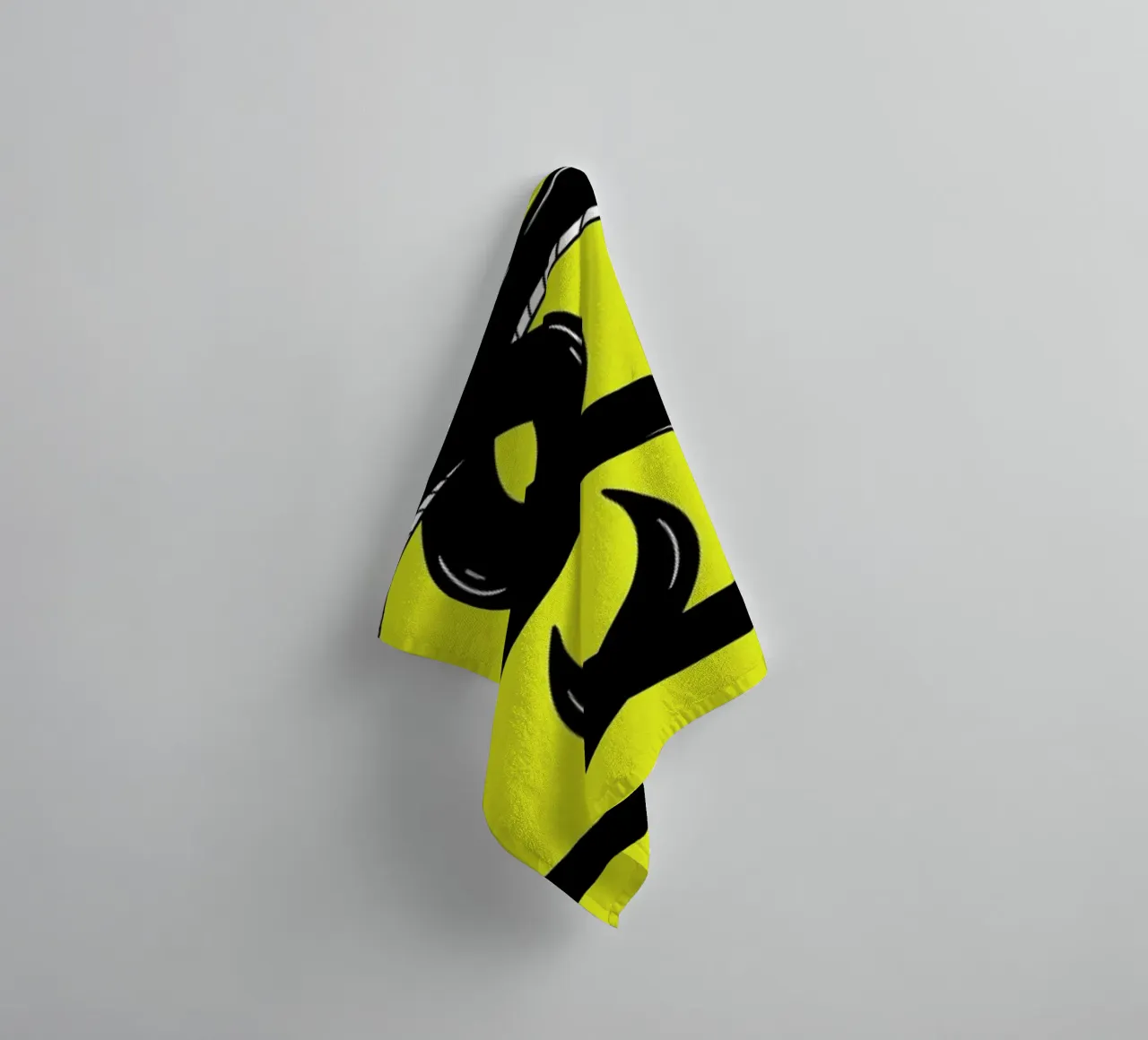Double Snakes towel by Zhi Yun Zhang