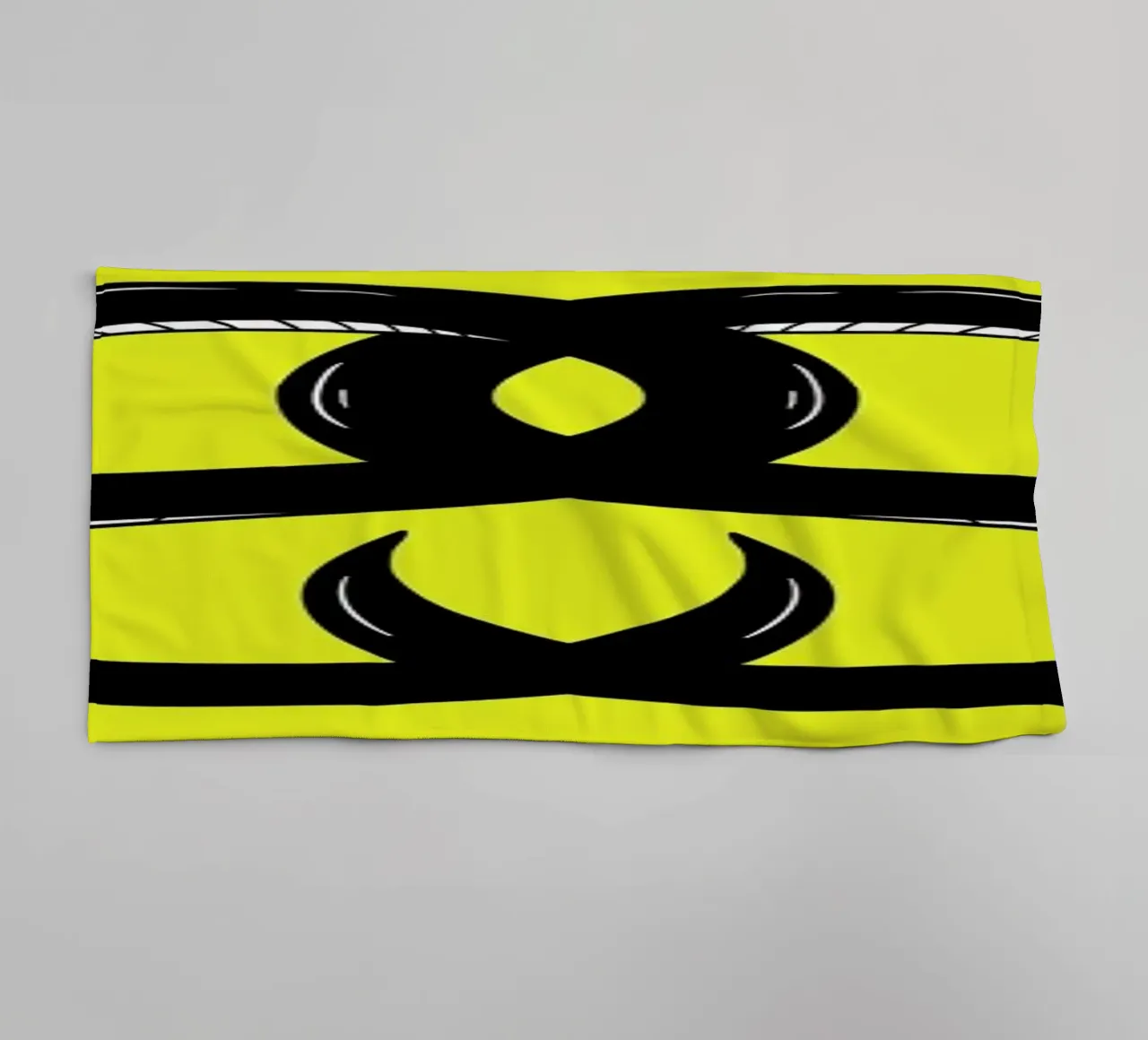 Double Snakes towel by Zhi Yun Zhang