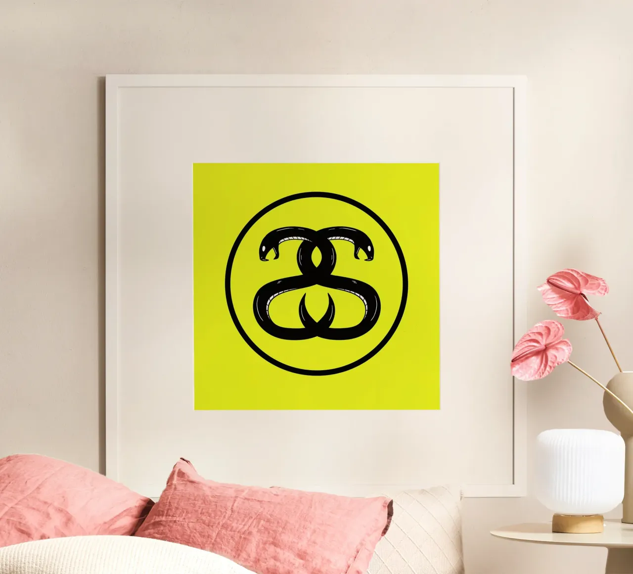 Double Snakes poster da Zhi Yun Zhang