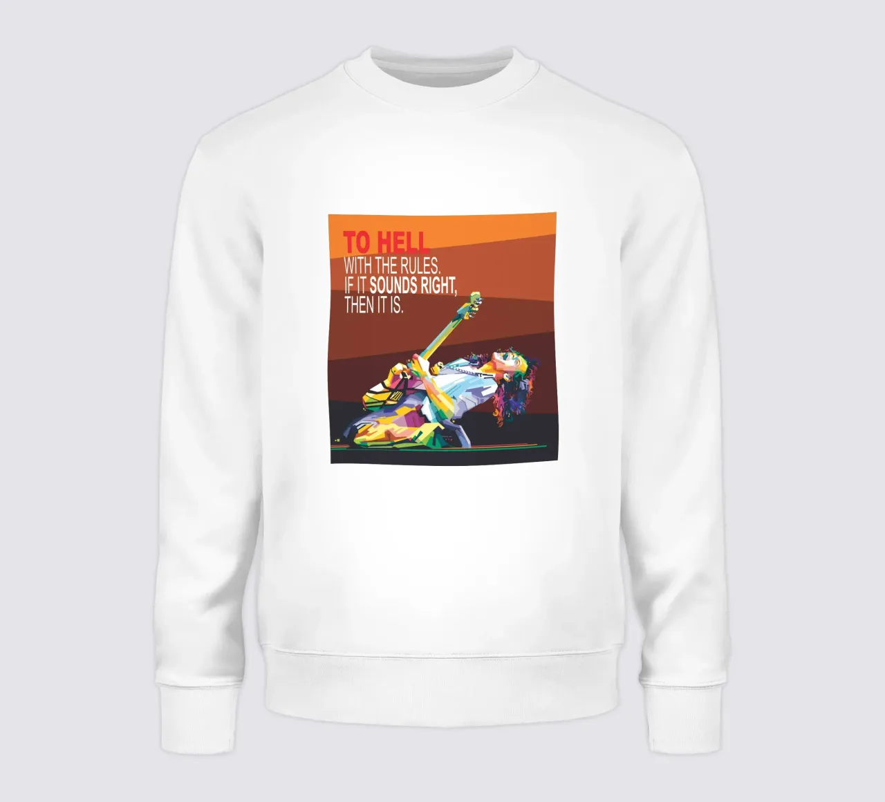 Au diable les règles. Si ça sonne bien, c'est que c'est bien. sweat de Alkahfsmart