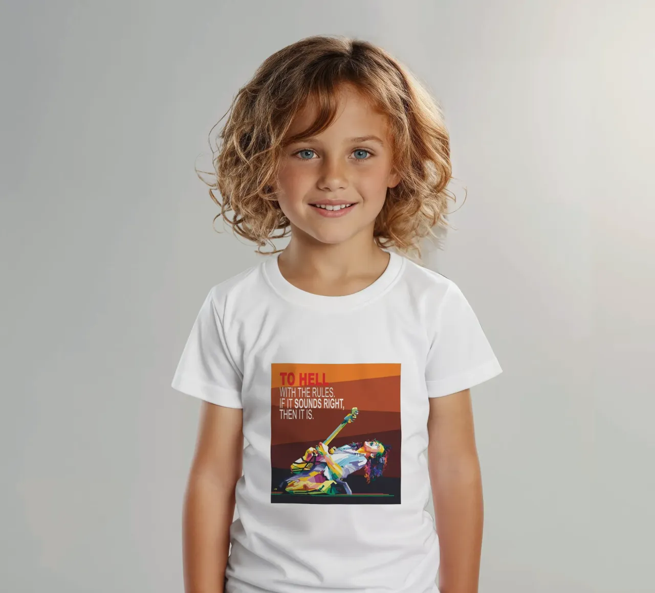 Al diavolo le regole. Se sembra giusto, allora lo è. t-shirt bambini da Alkahfsmart