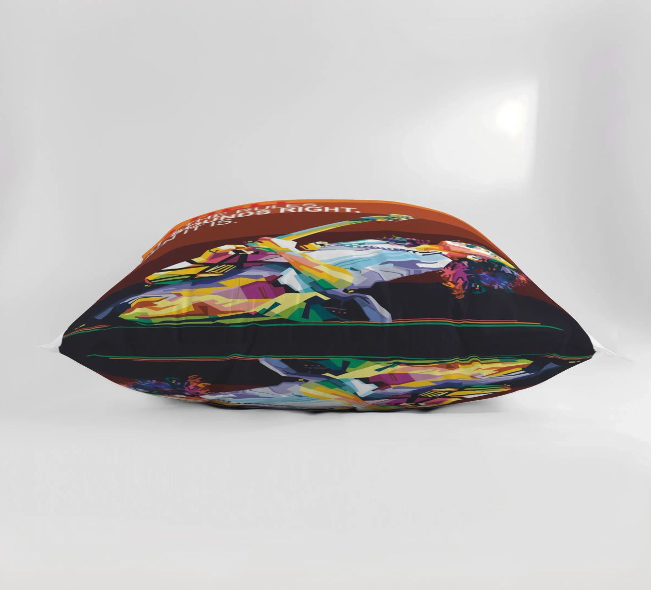 To hell with the rules. If it sounds right, then it is. decorative cushion by Alkahfsmart