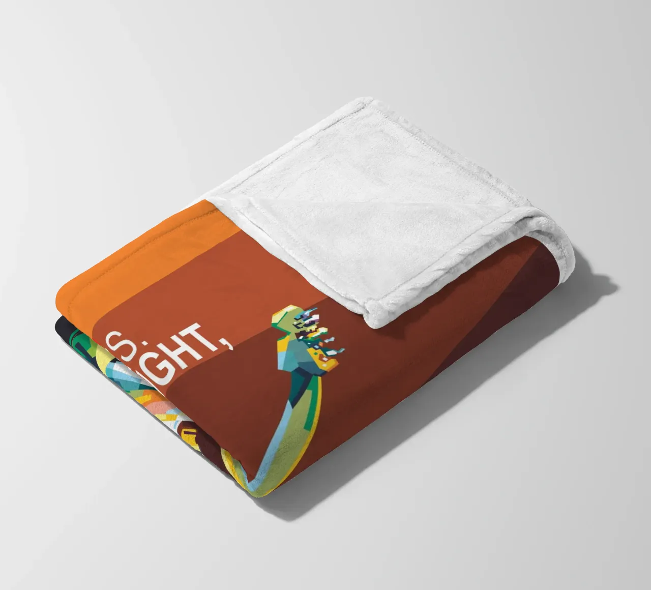 To hell with the rules. If it sounds right, then it is. fleece blanket by Alkahfsmart