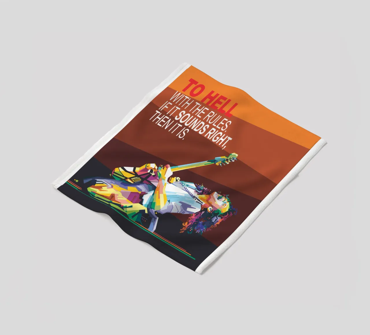 To hell with the rules. If it sounds right, then it is. fleece blanket by Alkahfsmart