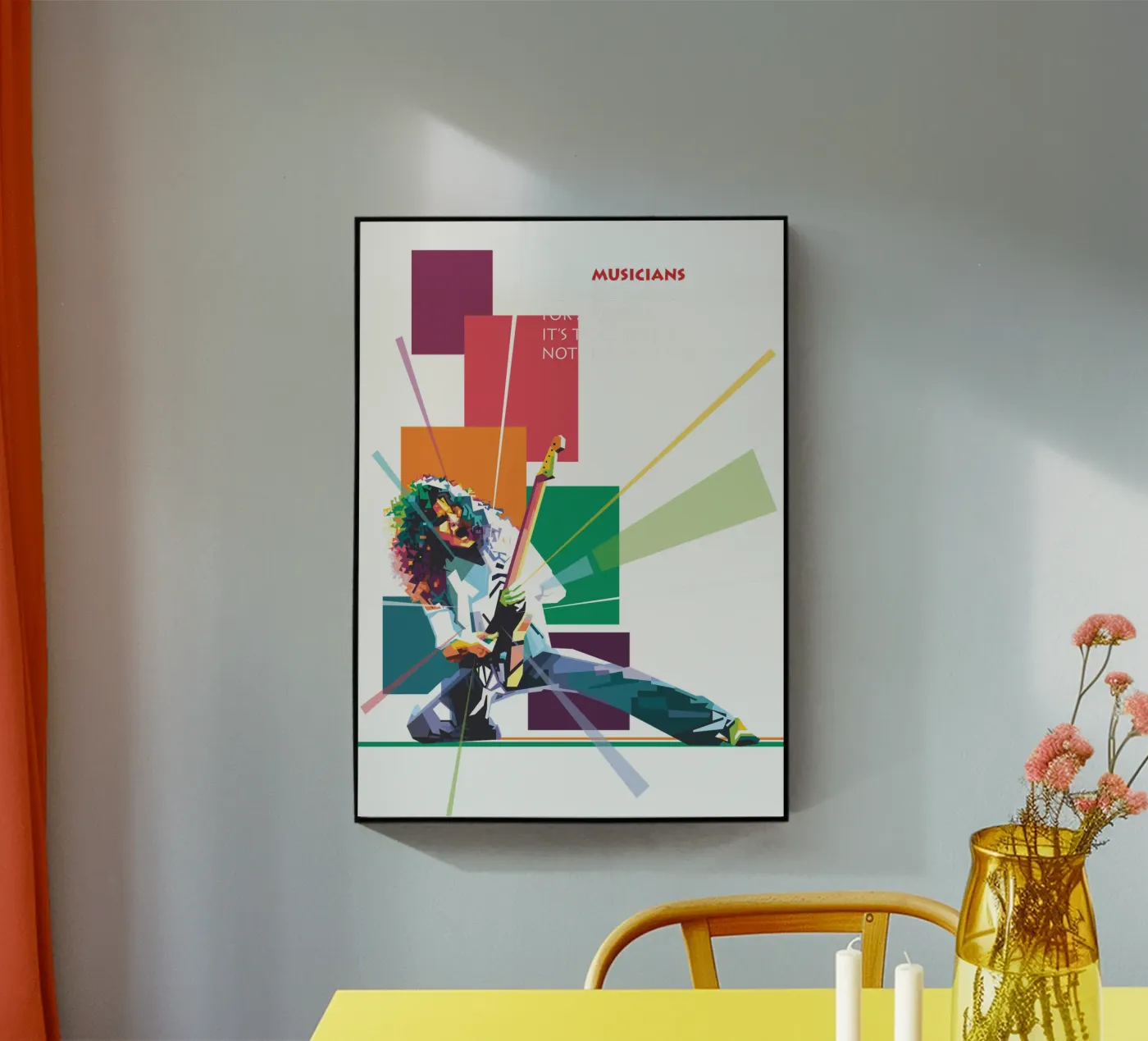 EVH Quotes Acryl-Glas von Alkahfsmart