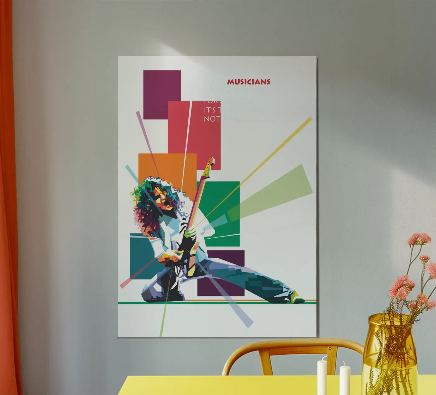EVH Citaten poster van Alkahfsmart