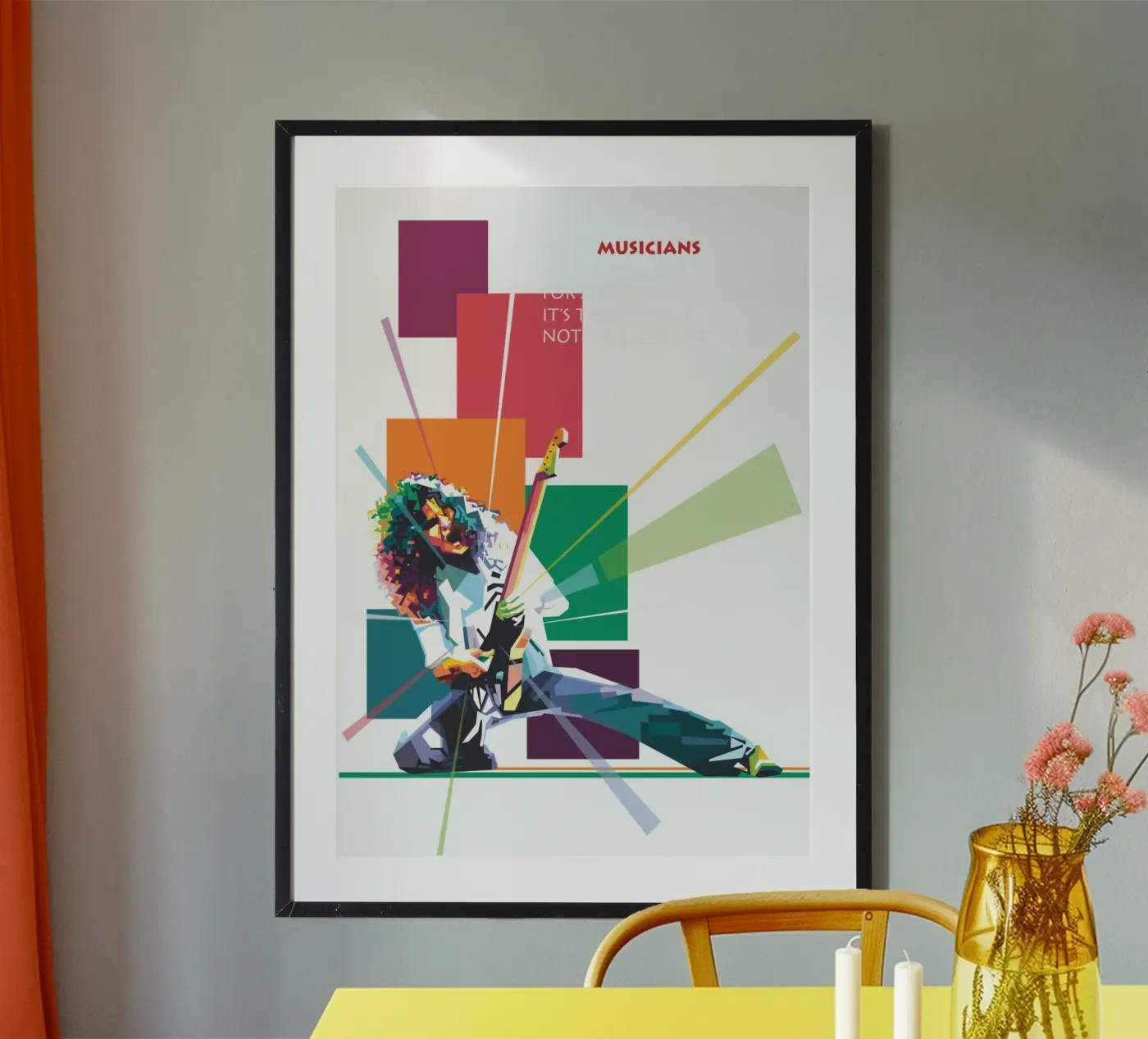 EVH Citaten poster van Alkahfsmart