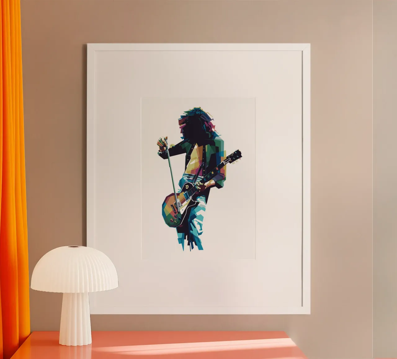 Leggenda della chitarra poster da Alkahfsmart